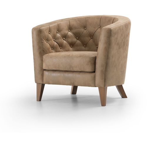 Anatolia - Light Brown Light Brown Wing Chair slika 2