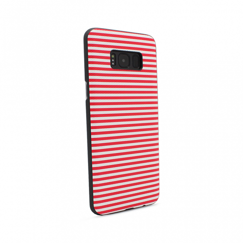 Torbica Luo Stripes za Samsung G950 S8 crvena slika 1