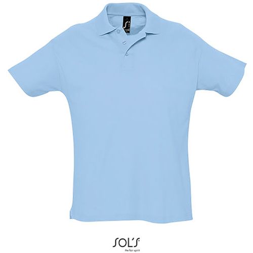 SUMMER II muška polo majica sa kratkim rukavima - Sky blue, XXL  slika 5