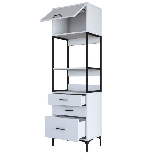 JE135 - 3101 White Multi Purpose Cabinet slika 12