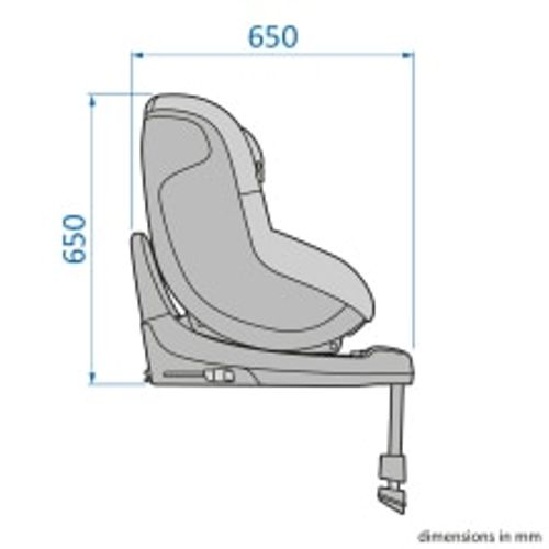 Maxi-Cosi Autosjedalica Pearl S, Grupa 0+, 1 (0-18 kg) (61-105 cm) - Tonal Graphite slika 20