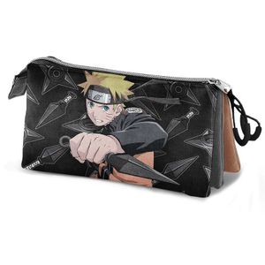 Naruto Shippuden Uzumaki triple pencil case