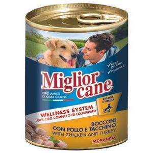 Miglior hrana za pse u limenci, Piletina i Puretina, 405 g