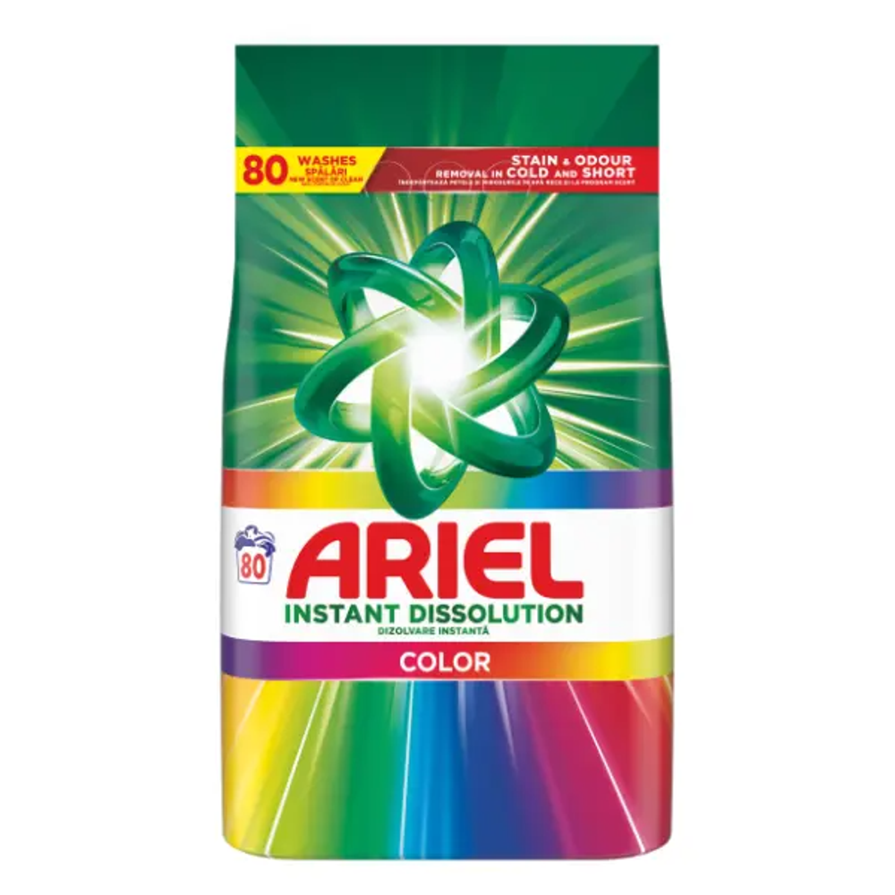 Ariel deterdžent za prenje veša u prašku Color 80 pranja slika 1