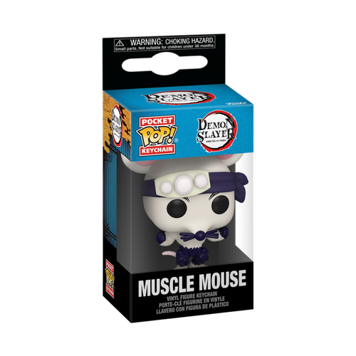 FUNKO POP KEYCHAIN: DEMON SLAYER - MUSCLE MOUSE slika 1