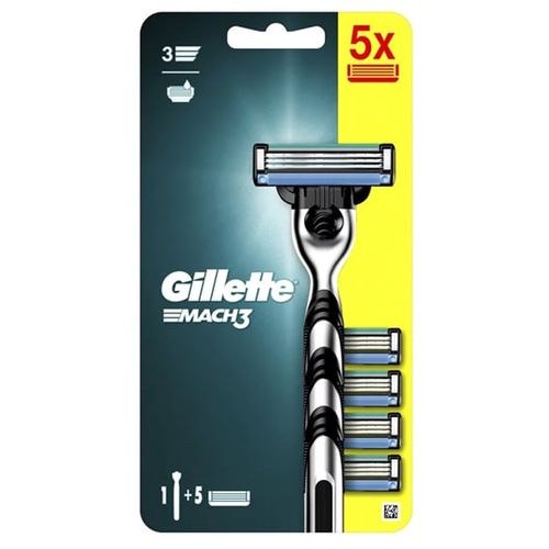 Gillette Mach3 brijač + 5 dopuna slika 1
