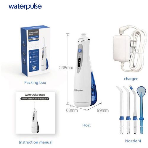 WaterPulse v400 plus bežični oralni tuš za zube i desni slika 4