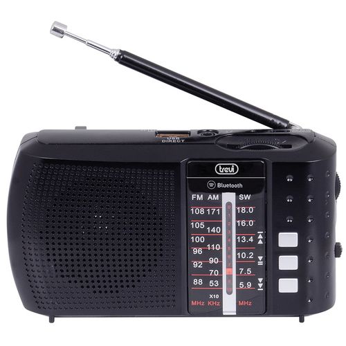 TREVI radio prijemnik, FM, BT, USB, microSD crni RA7F20BT slika 1