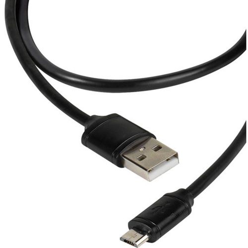 Vivanco USB kabel USB 2.0 USB-A utikač, USB-Micro-B utikač 1.20 m crna  36251 slika 1