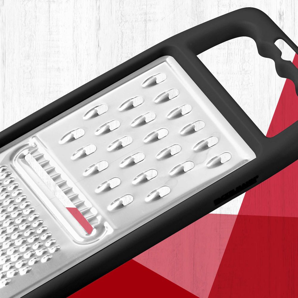 FACKELMANN Renda inox 28x11cm, univerzalni crni slika 2