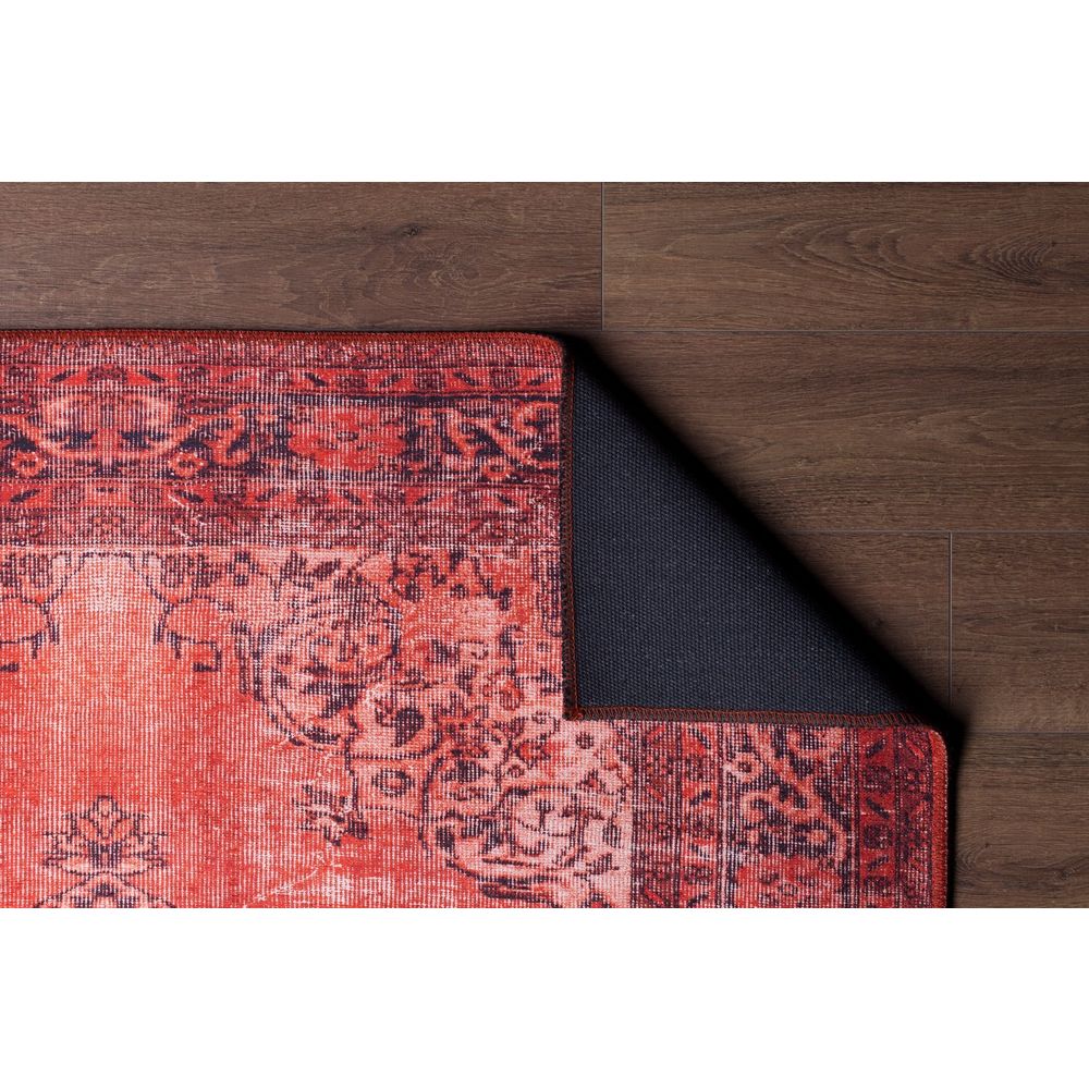 Šareni Hodnički Tepih Blues Chenille - Crveni AL 131 (75 x 230 cm) slika 3