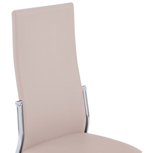 Blagovaonske stolice od umjetne kože 2 kom boja cappuccina slika 15