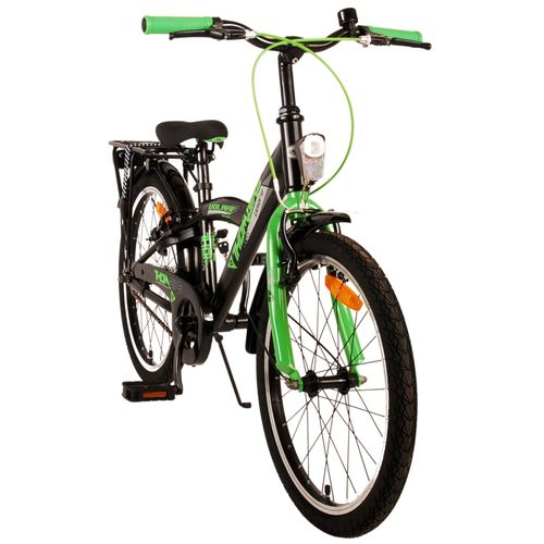 Volare Thombike 20" dječji bicikl s dvije ručne kočnice crno-zeleni slika 10