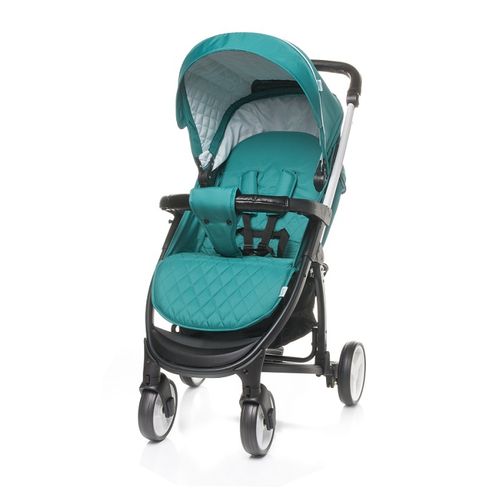 4BABY kolica Atomic Dark Turkus + Maxi Cosi adapteri slika 1