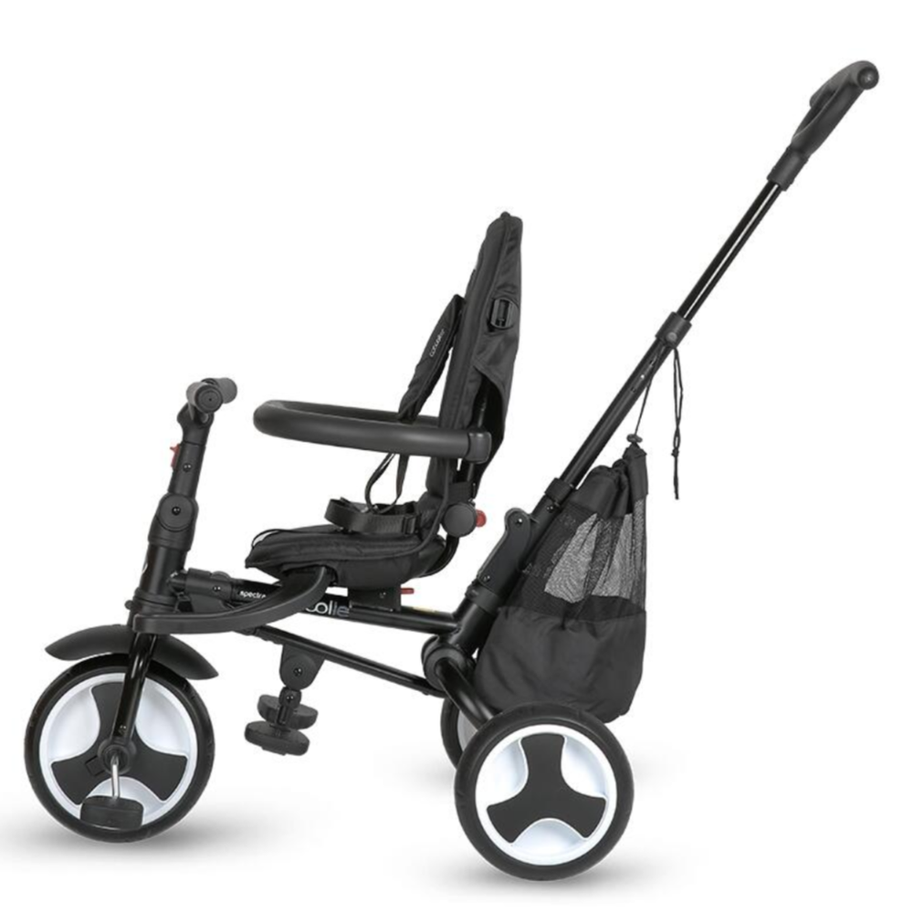 Coccolle Sklopivi rotirajući tricikl Spectra Plus Premium Line, Jet Black slika 16