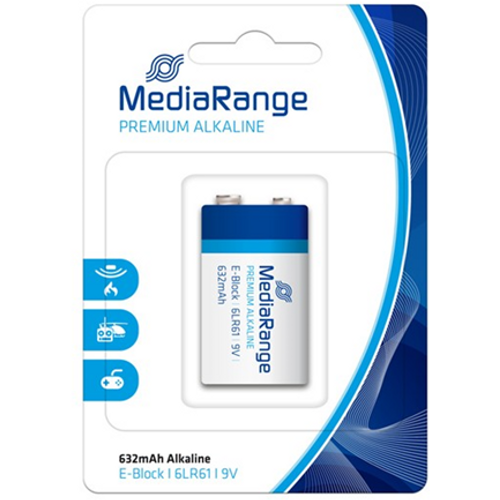 BATERIJA 9V MEDIARANGE ALKALINA slika 1