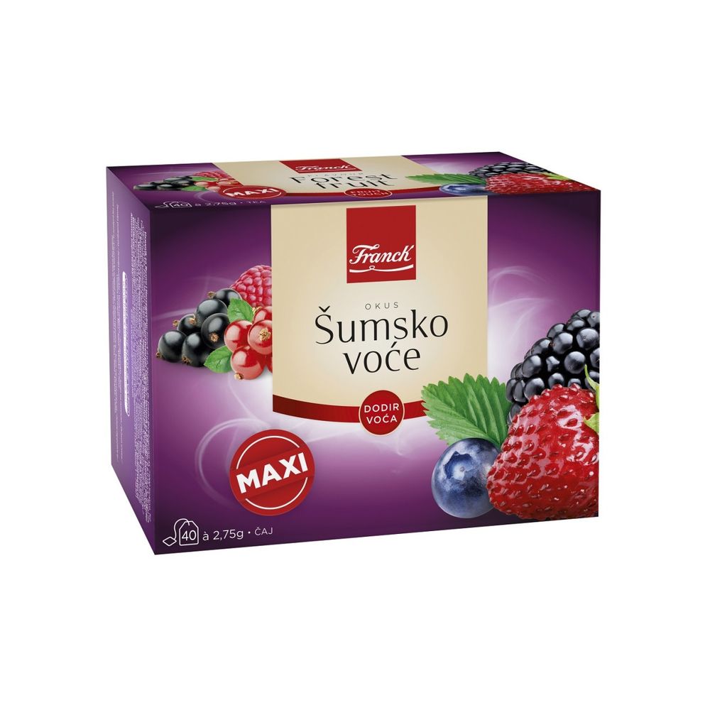 Franck Čaj Šumsko Voće Maxi kutija 110 g  slika 1