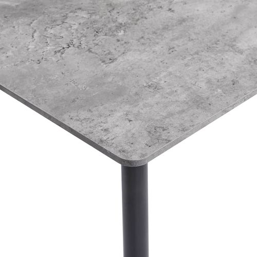 Blagovaonski stol sivi 200 x 100 x 75 cm MDF slika 26