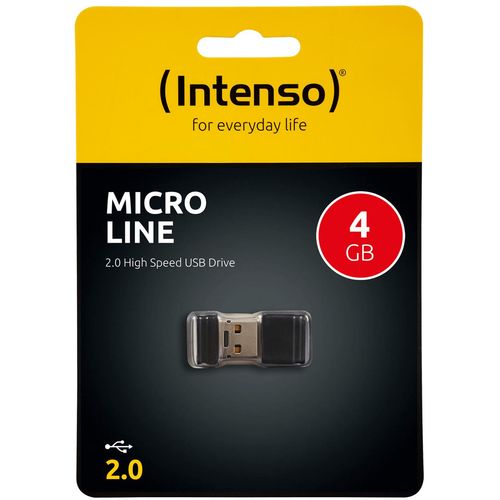 (Intenso) USB Flash drive 4GB Hi-Speed USB 2.0, Micro Line - ML4 slika 1