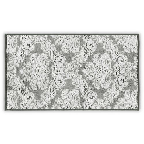 Colourful Cotton Ručnik, Damask Yard Dyed - White, Grey slika 1