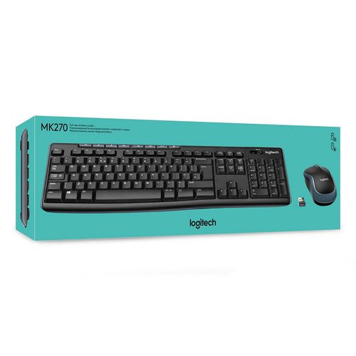 Tastatura + Mis Logitech MK270 Wireless Desktop US slika 3