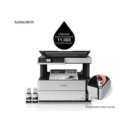 EPSON M2170 EcoTank ITS multifunkcijski inkjet crno-beli štampač slika 7