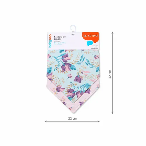 BabyOno Marama podbradak, Floral slika 5