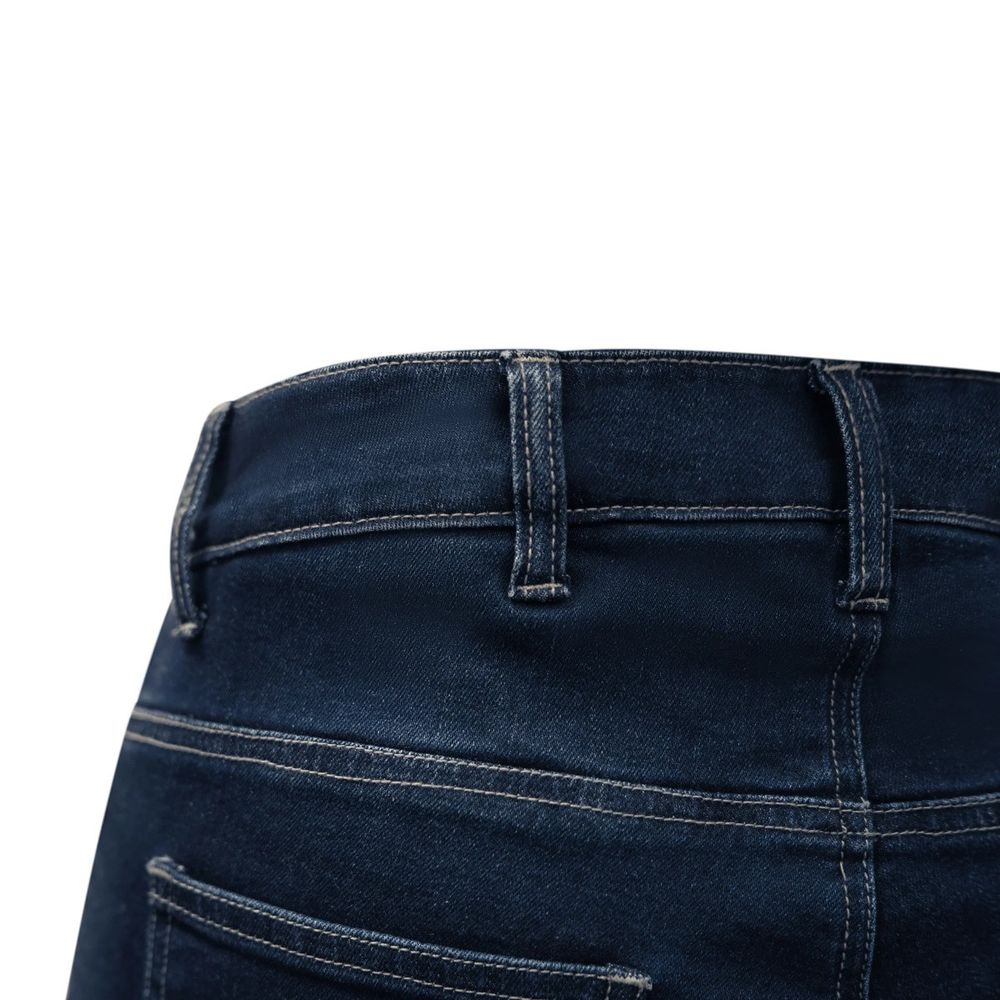 Ženske pantalone - hlače - farmerke za motor GMS Rattle Lady - plave vel.30/30 slika 4