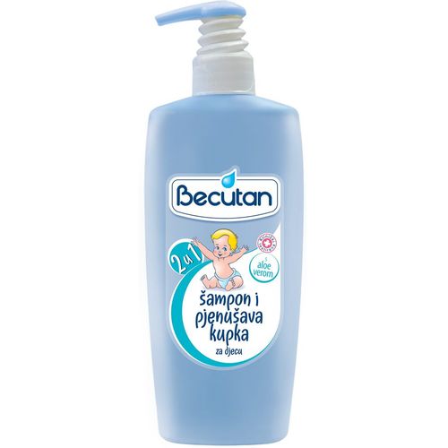 Becutan šampon i kupka 2u1 400ml s pumpicom slika 1