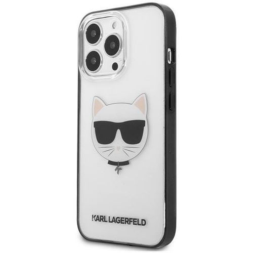 Karl Lagerfeld maska za iPhone 13 Pro Transparent Iconic Choupette slika 2