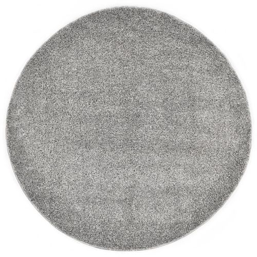 Čupavi ukrasni tepih 160 cm sivi slika 1