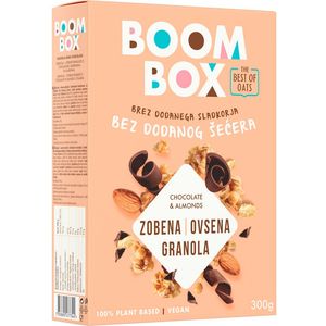 Boom Box Zobena granola Čokolada i bademi 300g