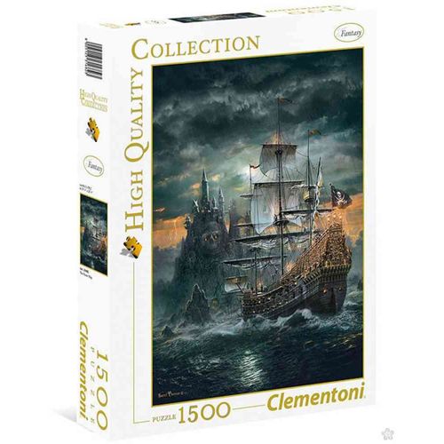 Clementoni Puzzle 1500 The Pirates Ship slika 1