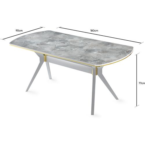 İkon - 1002 Multicolor Dining Table slika 8