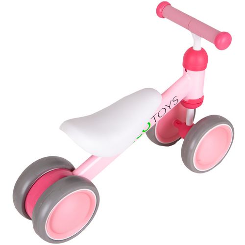 EcoToys dječji mini bicikl guralica rozi slika 6