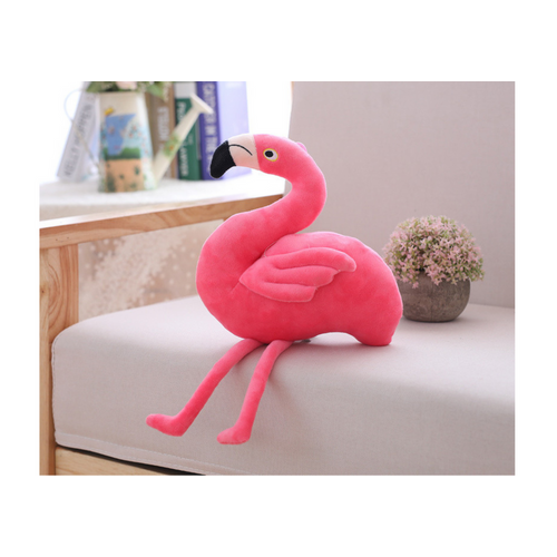 Plišana igračka Flamingo 15 cm - rozi slika 1