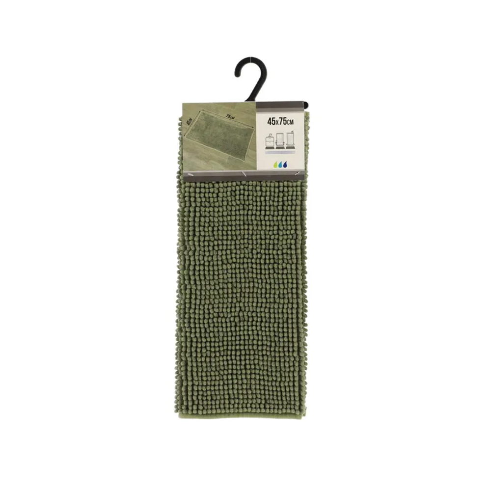 Tendance Podloga za kupaonica Balls, Mikrofiber, zelena boja, 45x75cm slika 1
