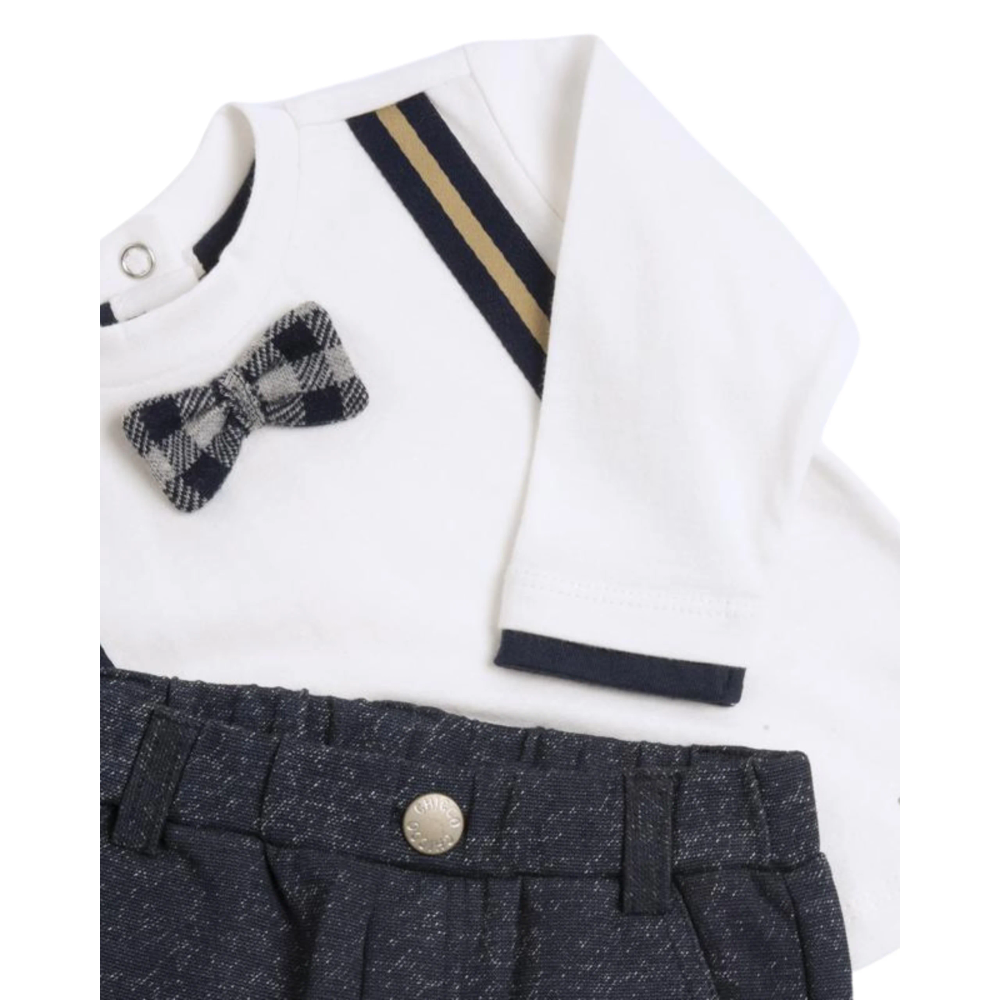 Chicco Komplet za bebe, Bijela/Teget slika 2