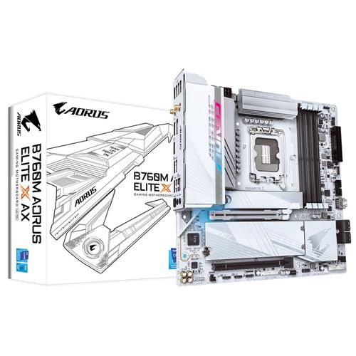 GIGABYTE B760M A ELITE X AX rev. 1.x matična ploča slika 1