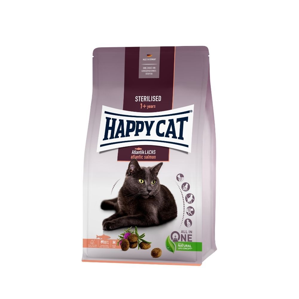 Happy Cat Sterilised losos slika 1