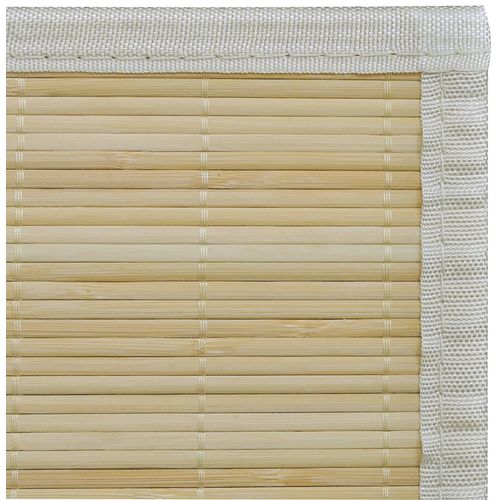 Tepih od bambusa u prirodnoj boji 80 x 200 cm slika 35