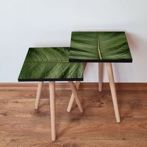 Nesting stolovi 2Shp103 - (2 komada) - boje: zelena