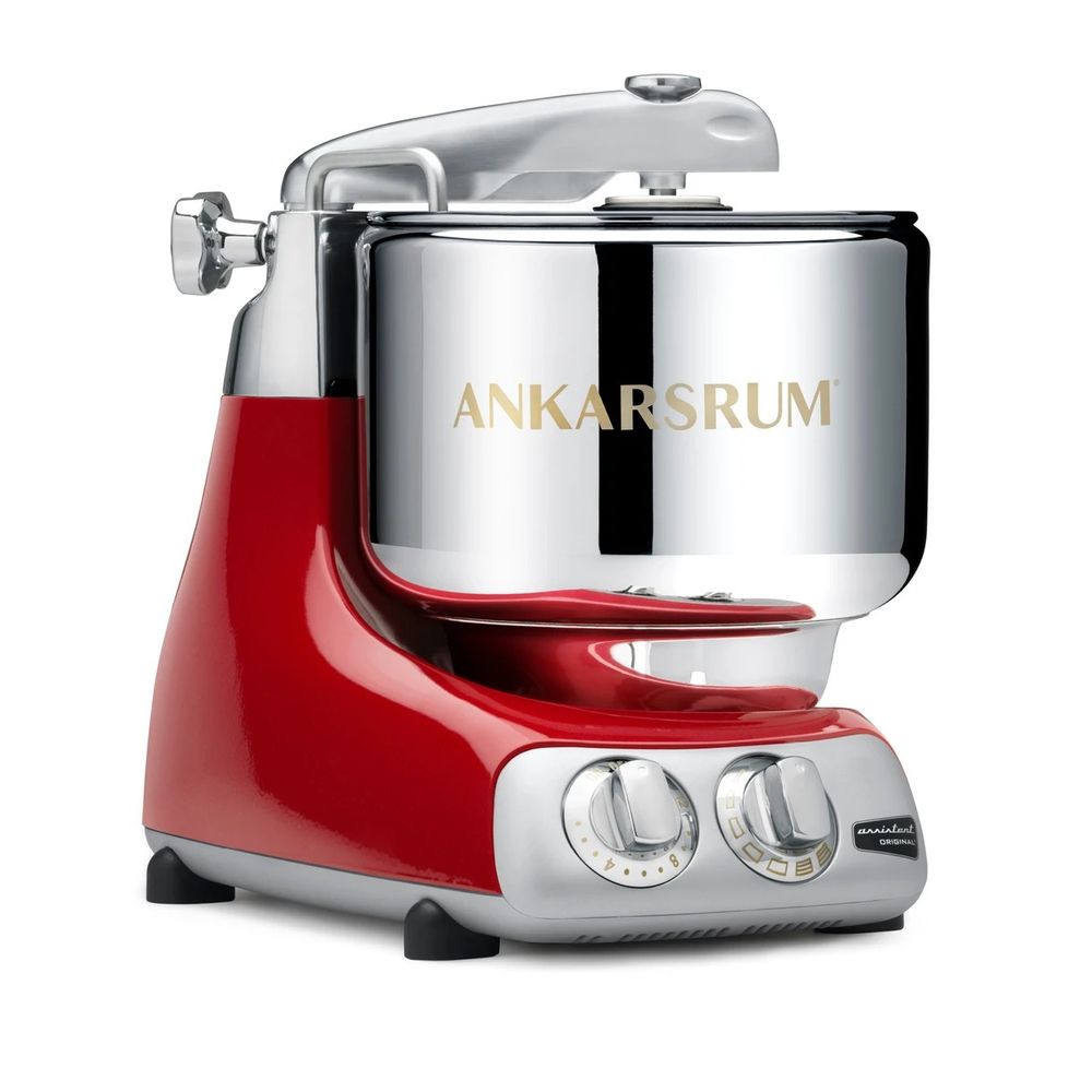 Ankarsrum Mikser sa posudom - Kuhinjski robot Assistent Original AKM 6230, Crveni slika 2