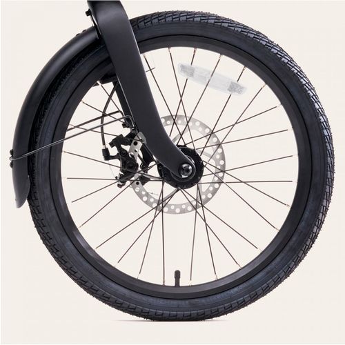 QICYCLE C2, gradski električni bicikl sa pedalom, crni slika 5