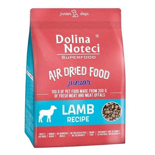 Dolina Noteci Superfood Dog Junior Sušena Jagnjetina (bez dodate piletine) 1kg slika 1