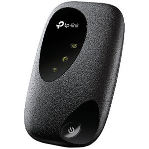 TP-Link M7000 150Mbps 4G LTE Mobile Wi-Fi, 300 Mbps at 2.4 GHz, 4G Cat4 150/50 Mbps, LTE-FDD/LTE-TDD/HSPA+/UMTS, tpMiFi App, 2000 mAH Rechargeable Battery, SIM card slot, up to 10 WI-Fi devices supported