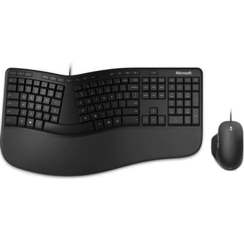 MICROSOFT RJU-00013 Ergonomic Black Komplet tastatura i miš slika 1