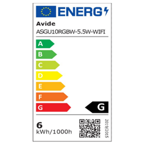 Avide LED sijalica WIFI 250lm GU10 RGB+CCT 5.5W slika 4