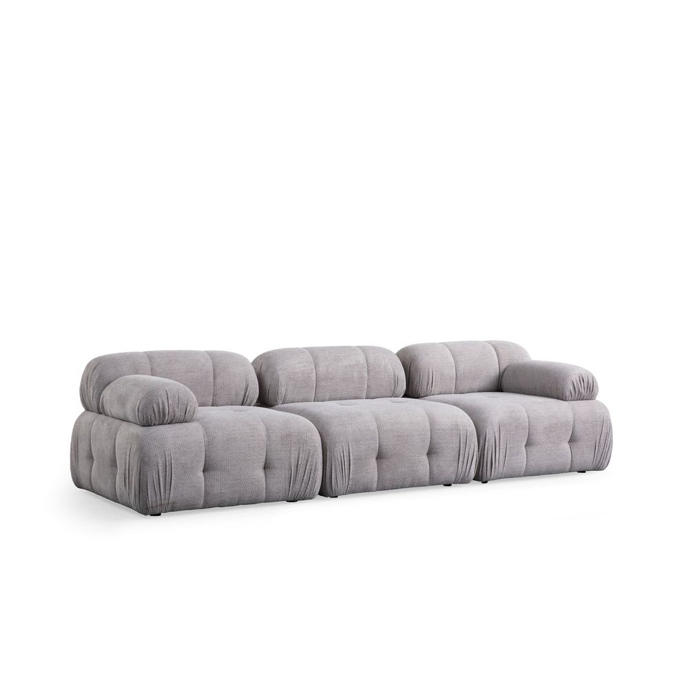 Petite 3 - Svijetlosiva trosjed slika 5