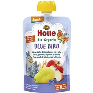 Holle Pire od kruške, jabuke i borovnice "Blue Bird"- Organski 100g  , pakiranje 12komada, xxl